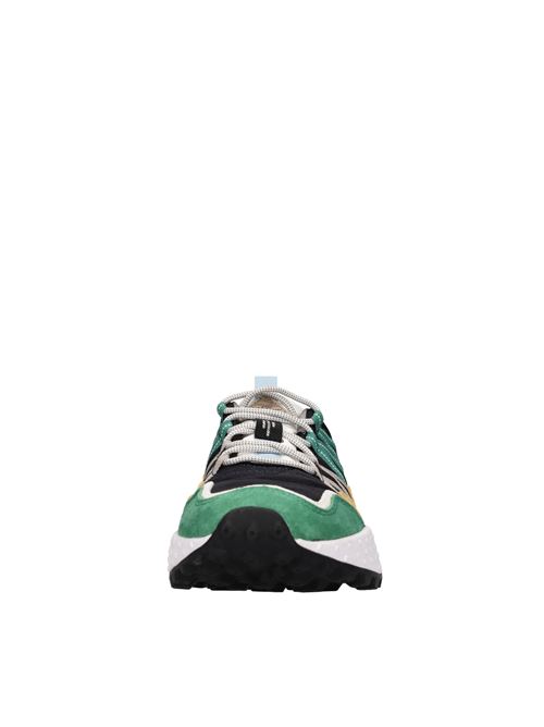 Sneakers in camoscio e tessuto FLOWER MOUNTAIN | WASHI 0012017843.01.1F35MULTICOLOR